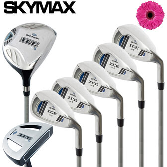 Kolonel Knop tweeling Skymax IX-5 XL Halve Linkshandige Golfset Dames Graphite Zonder Tas -  Athletesports.nl