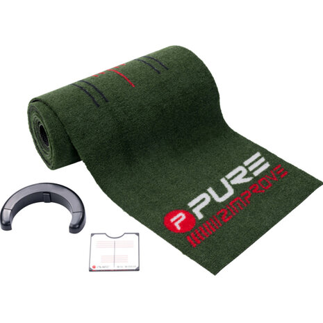 Pure2Improve Putting Practice Set 2 losse items opgerold