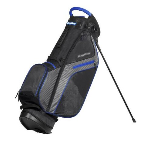 BagBoy Super Lite Standbag, zwart/blauw
